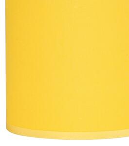 Brilagi - LED Flexibilní nástěnná lampa NUBILA 1xE27/25W/230V+LED/3W chrom/žlutá