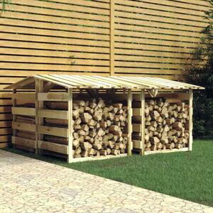 Pergoly se střechou 4 ks 100x90x100 cm impregnovaná borovice 3096646