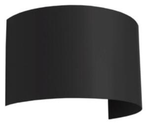 Nástěnné svítidlo FOLD – černé, 1× G9, šířka 20 cm