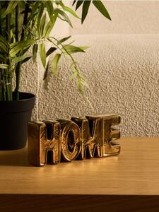 Sinsay - Stojící dekorace ve tvaru nápisu home - zlatá
