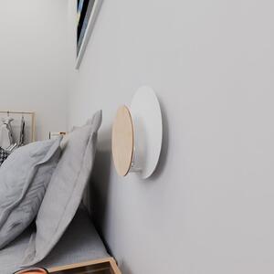 Nástěnné svítidlo CIRCLE 1A – bílé, 1× G9, šířka 22 cm