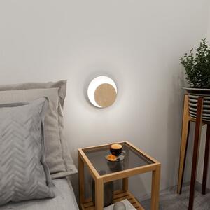 Nástěnné svítidlo CIRCLE 1A – bílé, 1× G9, šířka 22 cm