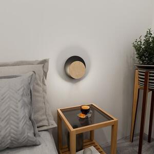 Nástěnné svítidlo CIRCLE 1A – černé, 1× G9, šířka 22 cm