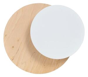 Nástěnné svítidlo CIRCLE 1B – bílé, 1× G9, šířka 22 cm