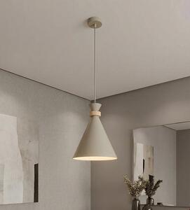 Závěsné svítidlo ZERO 1 – moka, 1× E27, šířka 23 cm