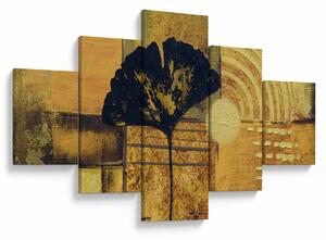 Obraz - List ginkgo (125x70 cm)