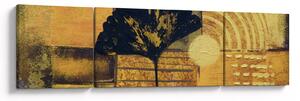 Obraz - List ginkgo (170x50 cm)