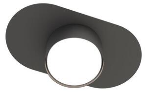 Stropní svítidlo STILO 1 – černé, 1× GX53, šířka 20 cm
