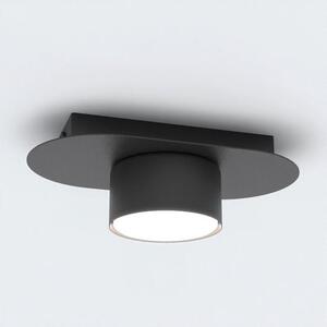 Stropní svítidlo STILO 1 – černé, 1× GX53, šířka 20 cm