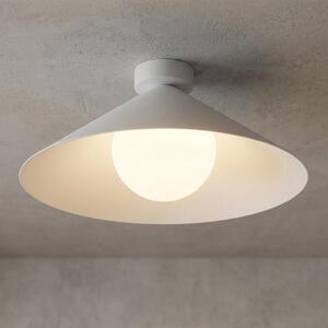 Stropní svítidlo MONO 1M – bílé, opálové sklo, 1× E14, šířka 40 cm