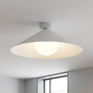 Stropní svítidlo MONO 1M – bílé, opálové sklo, 1× E14, šířka 40 cm