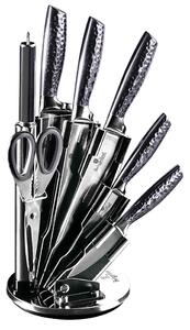 BERLINGERHAUS Sada nožů ve stojanu 8 ks Carbon PRO Line Blacksmith BH-2474