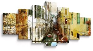Obraz - Ulička v Benátkách (210x100 cm)
