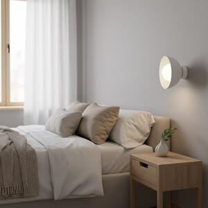 Nástěnné svítidlo BIBI K1 – celobílé, sklo, 1× G9, šířka 18 cm
