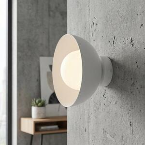 Nástěnné svítidlo BIBI K1 – celobílé, sklo, 1× G9, šířka 18 cm
