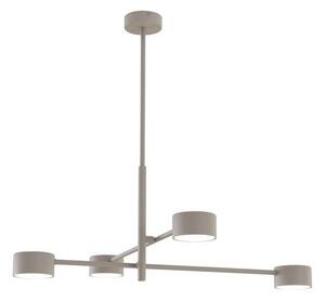 Stropní svítidlo NATSU 4 – moka, 4× GX53, šířka 64 cm