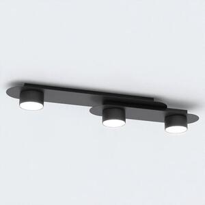 Stropní svítidlo STILO 3 – černé, 3× GX53, šířka 70 cm
