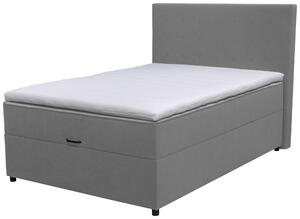 POSTEL BOXSPRING, textil, modrá Moderano - Postele boxspring