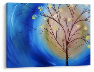 Obraz - Strom zakrývající slunce (70x50 cm)