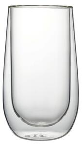 Allesken Sada 2 ks skleněných hrnků PETER EASY 400 ml čirá
