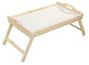 SERVÍROVACÍ TÁC, dřevo, plast, 50/30,5/23 cm Homeware - Tácy & podnosy