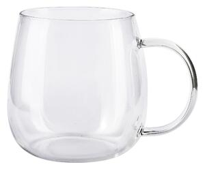 Allesken Skleněný hrnek PETER CLEAR 400 ml čirý