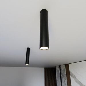 Stropní svítidlo TECNO 1M – černé, 1× GU10, šířka 6 cm