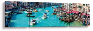 Obraz - Canal Grande, Benátky, Itálie (170x50 cm)