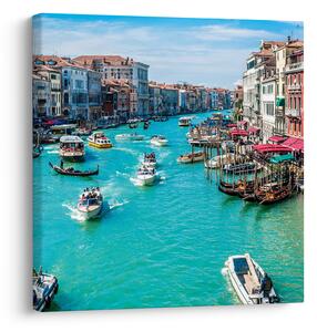 Obraz - Canal Grande, Benátky, Itálie (30x30 cm)