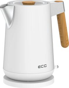 ECG RK 1768 Strix Timber White rychlovarná konvice