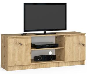 Ak furniture TV stolek Beron 140 cm dub artisan