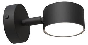 Nástěnné svítidlo SORA K1 – černé, 1× GX53, šířka 15 cm
