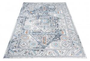 Makro Abra Moderní kusový koberec DAKOTA YE90D antracitový Rozměr: 58x99 cm