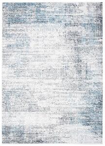 Makro Abra Moderní kusový koberec DAKOTA YF90B abstraktní modrý krémový Rozměr: 58x99 cm