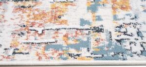 Makro Abra Moderní kusový koberec DAKOTA YE74B abstraktní krémový Rozměr: 77x148 cm