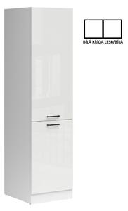 Junona Line Tafla skříňka D2D/50/195 L, bílá/bílá křída lesk