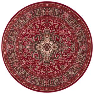 Koberec Mirkan Skazar Isfahan oriental, červený kruh