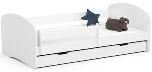 Ak furniture Dětská postel SMILE 180x90 cm bílá