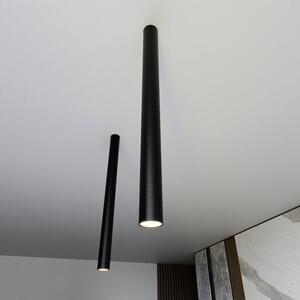 Stropní svítidlo TECNO 1XXL – černé, 1× GU10, šířka 6 cm