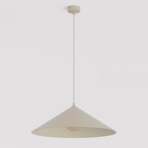 Závěsné svítidlo MONO 1L – moka, jantarové sklo, 1× E14, šířka 50 cm
