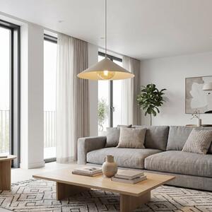 Závěsné svítidlo MONO 1M – moka, jantarové sklo, 1× E14, šířka 40 cm