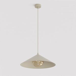 Závěsné svítidlo MONO 1M – moka, jantarové sklo, 1× E14, šířka 40 cm