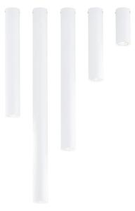 Stropní svítidlo TECNO 1M – bílé, 1× GU10, šířka 6 cm