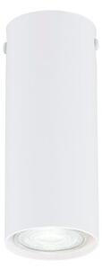 Stropní svítidlo TECNO 1S – bílé, 1× GU10, šířka 6 cm