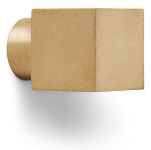 Ferm Living Věšák Square Small, brass