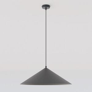 Závěsné svítidlo MONO 1L – černé, opálové sklo, 1× E14, šířka 50 cm
