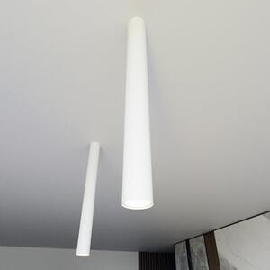 Stropní svítidlo TECNO 1XL – bílé, 1× GU10, šířka 6 cm