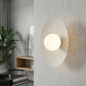 Nástěnné svítidlo VIBEZ K1 – celobílé, sklo, 1× G9, šířka 30 cm