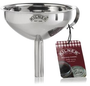 KILNER nerezový trychtýř se sítkem 13x11,5cm 0025.411