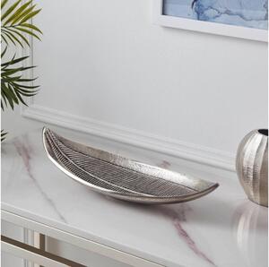 Eglo 427004 - Dekorační podnos FORLEYET 14x38,5 cm stříbrná